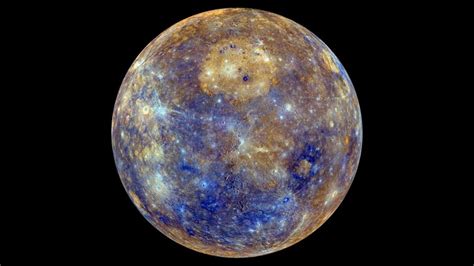 Mercury Shows Off Its Colourful Side Bbc News