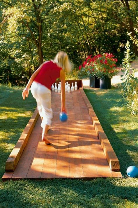 Awesome Leftover Flooring Diy Backyard Balling Project From Wooden
