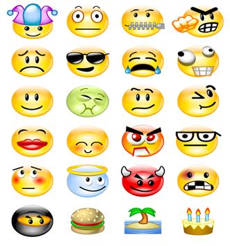 Emoticoane, zâmbitoare, emoții, bucurie, tristeţe, . Internet