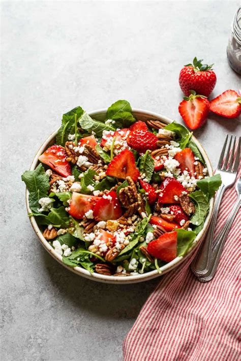 Strawberry Feta Salad Seasonal Cravings