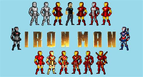 Iron Man Sprites Marvelstudios