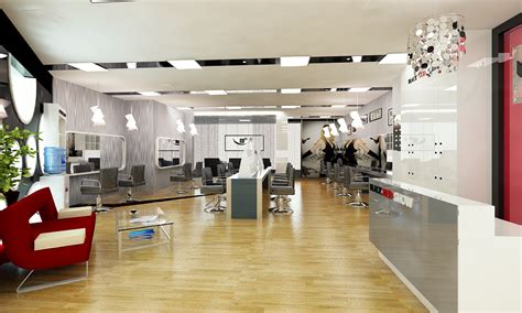 Barber Shop Or Beauty Salon Interior 3d Model Cgtrader
