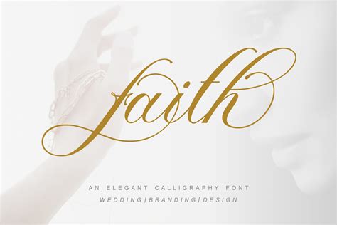 Faith Font By Pujalettering · Creative Fabrica
