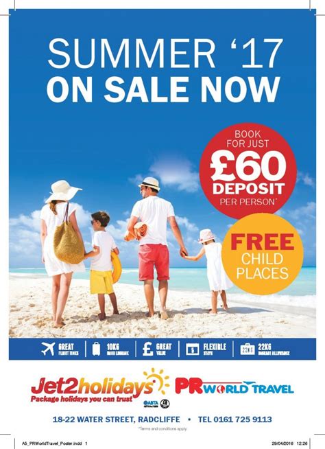 Jet2holidays Summer 2017 On Sale Now