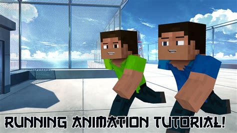 Cinema 4d Tutorial Minecraft Running Animation Youtube