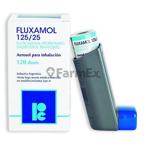 Flumaxol Hfa 125 25 Mcg Inhalador X 120 Dosis