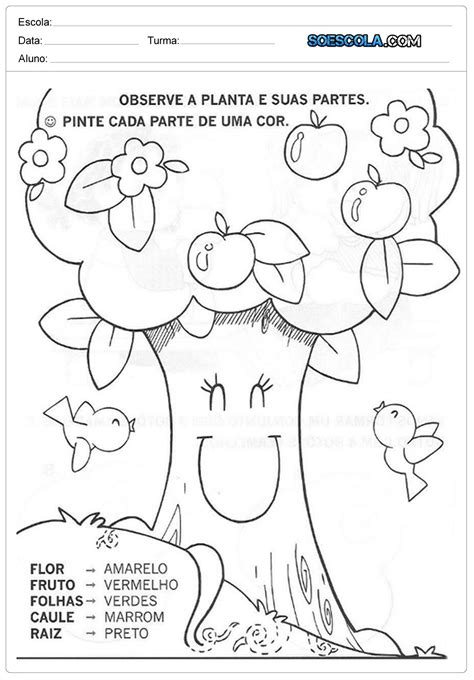 Atividade De Arte Sobre O Dia Da Arvore