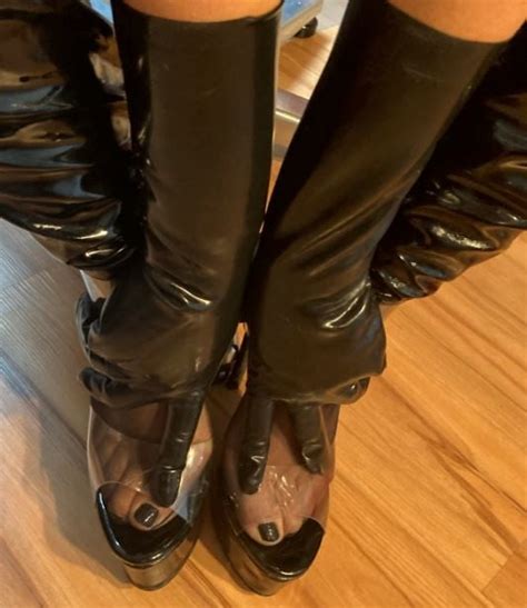 black and clear pvc porn high heel boots 15 pics xhamster