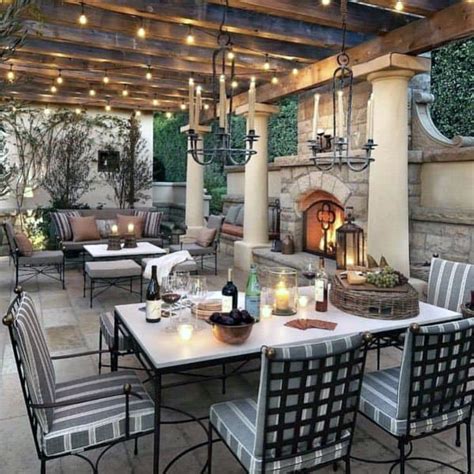 57 Patio Fireplace Ideas To Elevate Your Outdoor Space