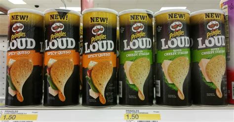 Target Pringles Loud Cans Just 65¢ Regularly 150 Hip2save