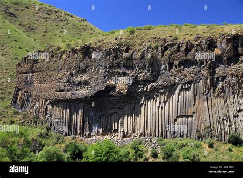 Symphony Of The Stones Basalt Column Formations In Garni Gorge