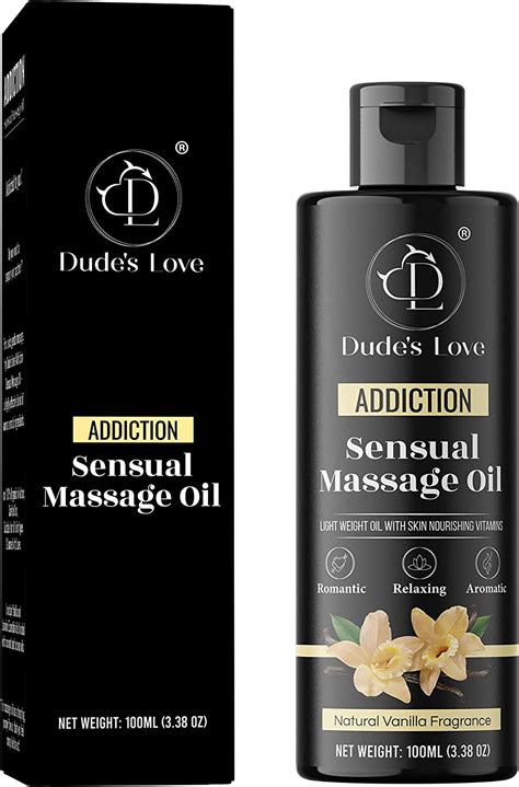 Organic Edible Sensual Delights Vanilla Massage Oil No