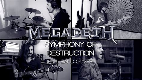 Megadeth Symphony Of Destruction Full Band Cover Youtube