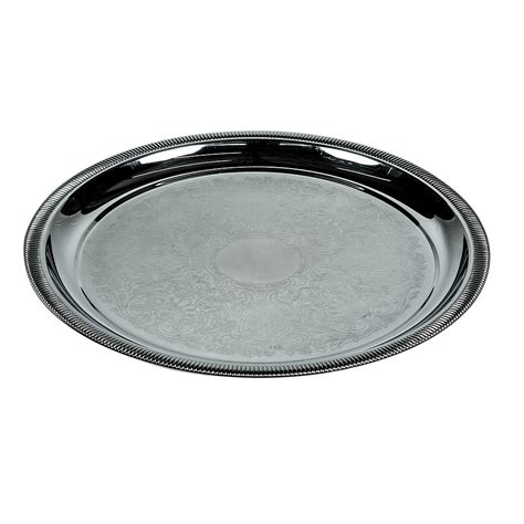 Round Stainless Steel Tray American Party Rentals
