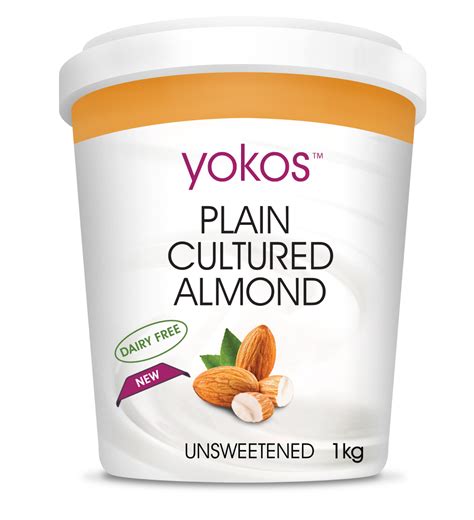 Plain Cultured Almond Vegan Yoghurt Dairy Free Yoghurt