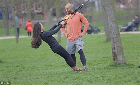 Tamara Ecclestone Chooses To Work Up A Sweat In The Park As She Gets Wedding Body Ready Daily