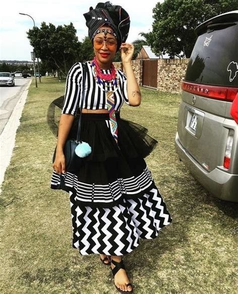 Xhosa Dress With Tulle African Traditional Dresses South African