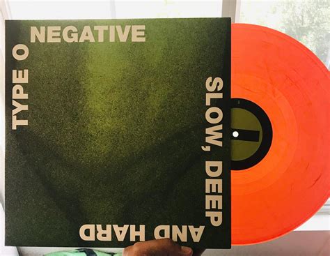 Type O Negative Slow Deep And Hard 2021 Reissue Rheavyvinyl