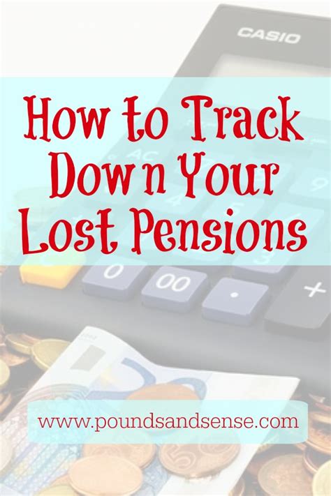 How To Track Down Your Lost Pensions Pounds And Sense