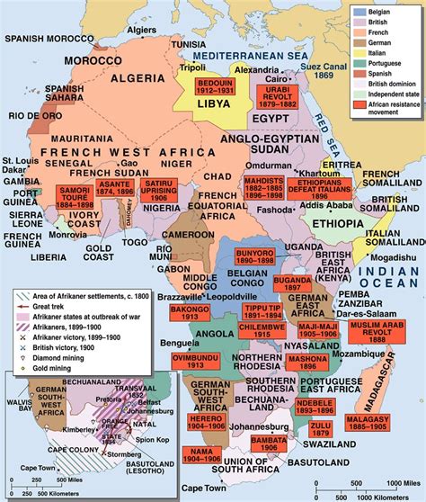 Imperialism In Africa Map