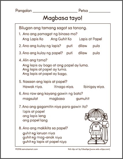 Maikling Kwento Sa Filipino Grade 6