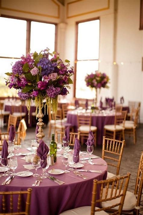 22 Plum Purple And Gold Wedding Color Ideas Purple And Gold Wedding