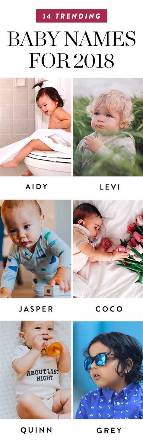 Babycenter has just released their annual lists of most popular names for girls and boys in canada over the past year. 14 Baby Names That Will Definitely Be Trending in 2018 # ...