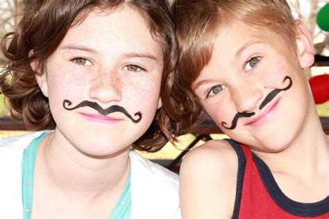 Living Creatively Mustache Party Face Painting Halloween Halloween