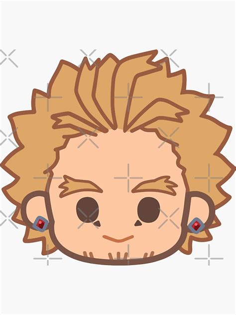 Hawks Casual Version Chibi Sticker For Sale By Yokute Redbubble