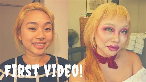 First Video Makeup Transformation Time Lapse Youtube
