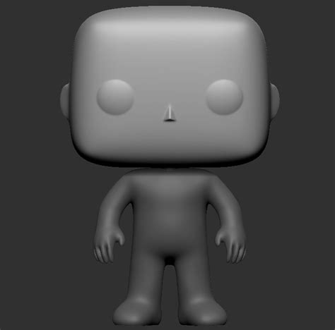 Obj File Funko Pop Base For 3d Printing 🎲・template To Download And 3d Print・cults