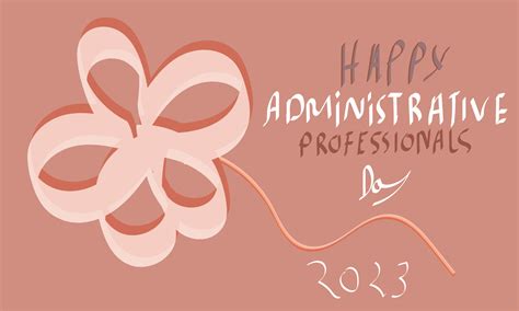 Happy Administrative Professionals Day Template For Background Banner