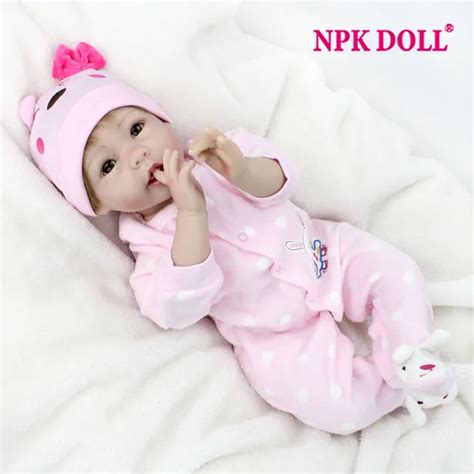 Compre Npkdoll Handmade 55 Cm Realista Vinil Silicone