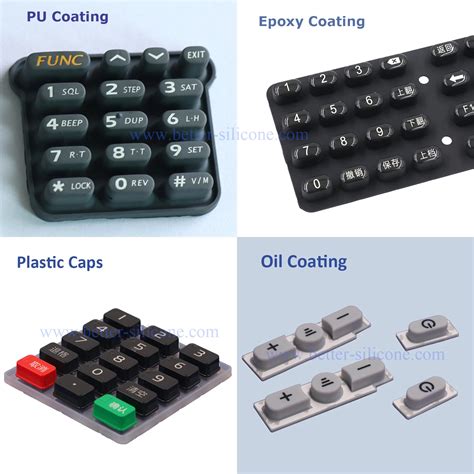 Silicone Rubber Keypad And Keyboard Design Guide Rubber Compression