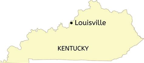 Louisville Ky Map