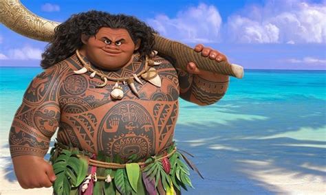 All Of Mauis Tattoos In Moana Show How Culturally Important The