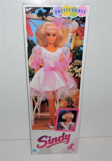 Vintage 1992 Pretty Party Sindy Doll Hasbro 18254 Mib Nrfb Ebay Sindy Doll Pretty Party