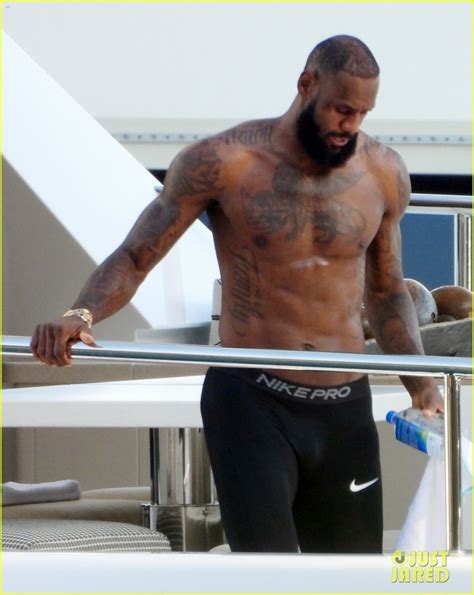 Lebron James Shirtless