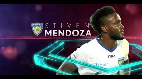 Stiven Mendoza Chennaiyin Fcs Prolific Goal Scorer Youtube