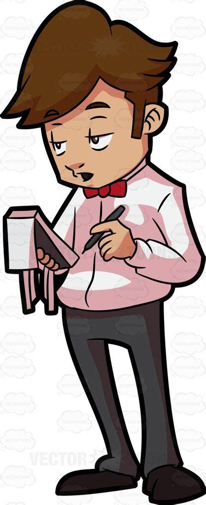 Waiter Taking Orders Clipart 10 Free Cliparts Download Images On