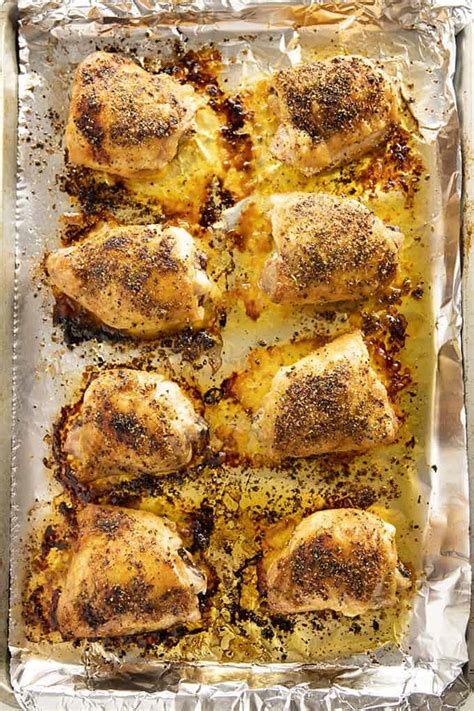 It's just so very easy, but you don't sacrifice any now, arrange the chicken in a rimmed baking dish. Lemon Pepper Chicken Thighs - Best Recipes Around The World