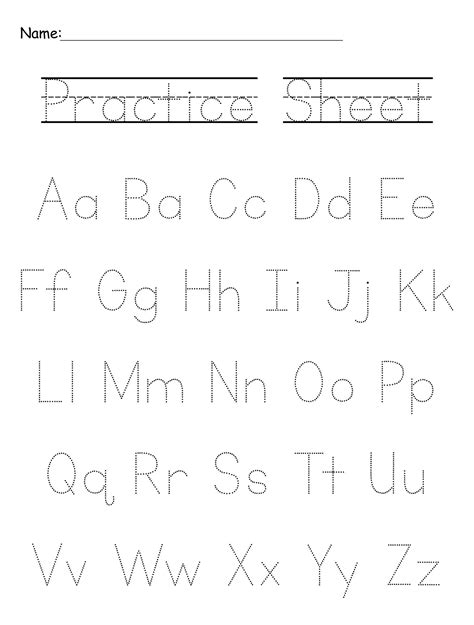 How To Practice Writing Your Name Worksheet Printable Worksheets