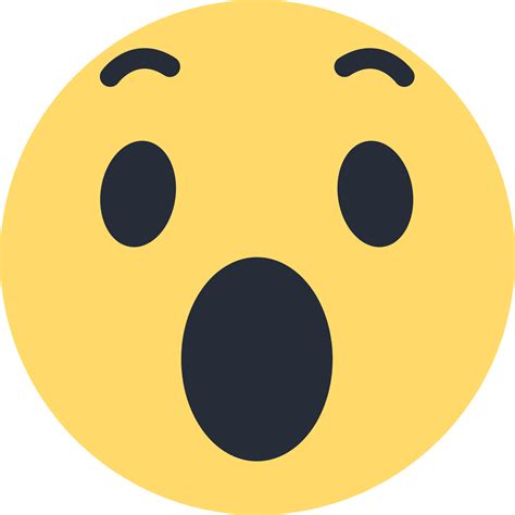 Facebook Wow Emoji Like Png