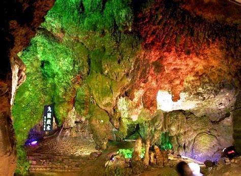 Seven Star Cave Lighting Guilin Seven Star Cave Travel Photos Images