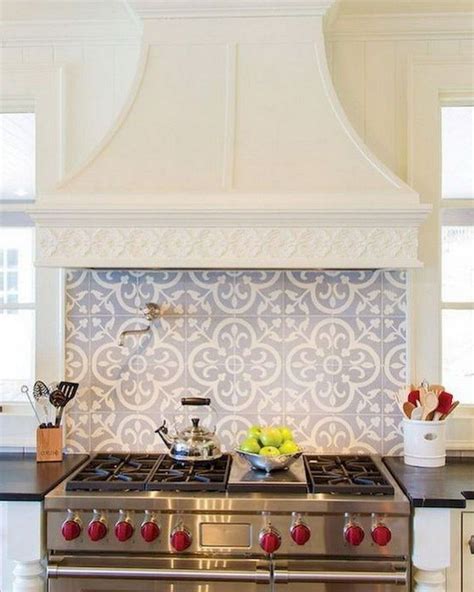 30 Patterned Tile Backsplash Kitchen