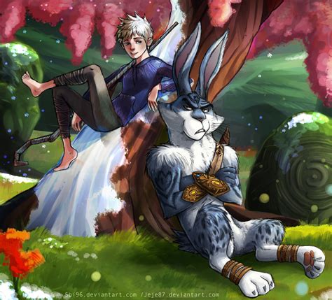Jack Frost And Bunnymund Rise Of The Guardians Fan Art 34661275