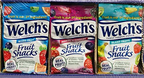 Welchs Snacks Bulk Variety Pack With Mixed Fruit