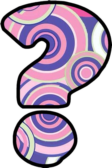 Transparent Pink Question Mark Png Clipart Full Size Clipart
