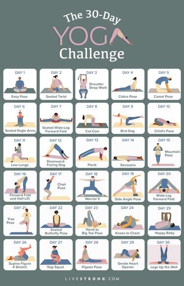 The 30 Day Yoga Challenge To Stretch And Strengthen In A Month Livestrong