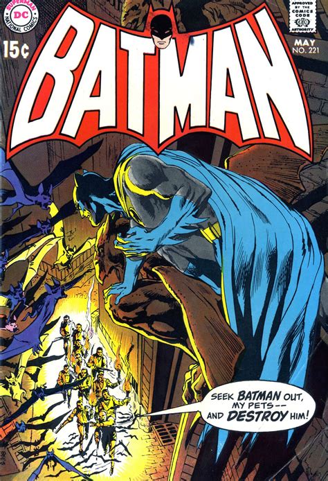 Batman Vol 1 221 Dc Comics Database